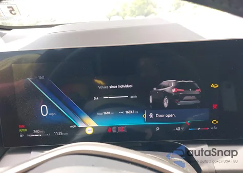 2025 BMW X3 30 xDrive z USA, uszkodzony, nr VIN 5UX53GP09S9032647